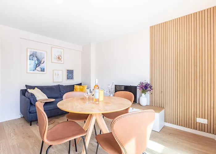 Ak Magnifique Et Spacieux 3 Pieces, Vue Apartamento Antibes